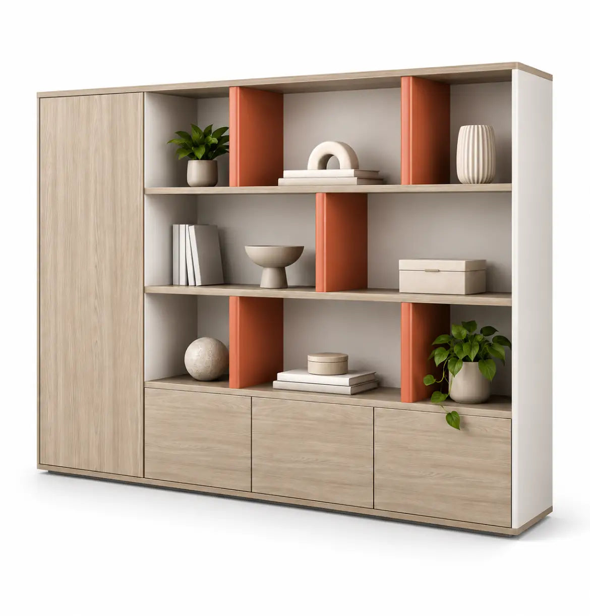 Mickey Wall Cabinet Consumer KANO CF41 Nash Oak 2400 8-10 Weeks