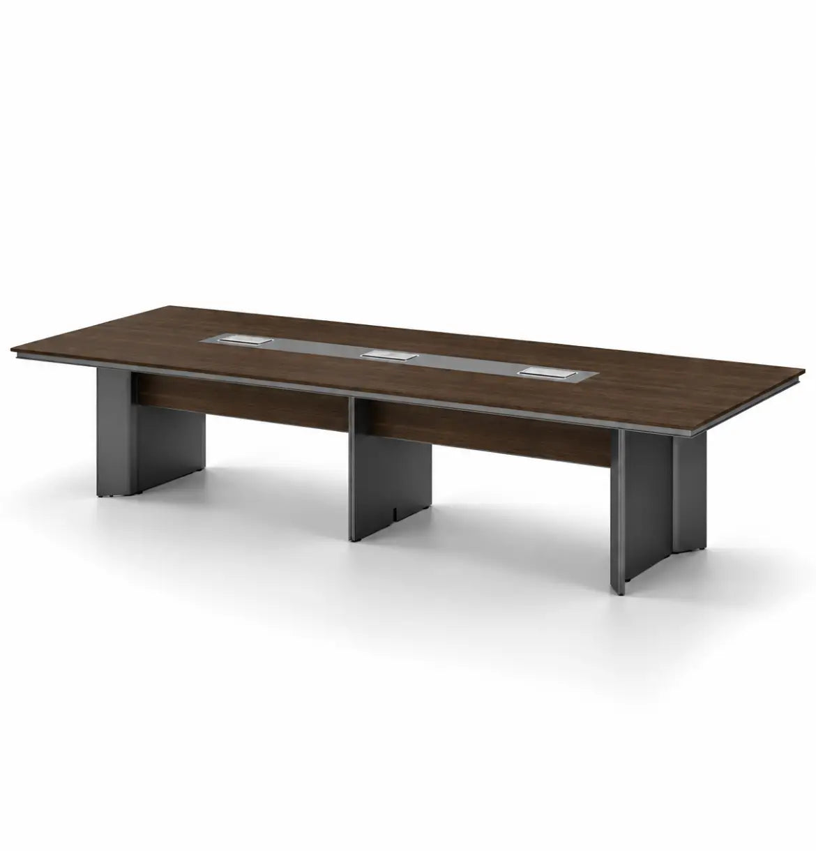 Mosky Meeting Table (10-12 Pax) Consumer KANO CF08 Walnut Hairline 3600 8-10 Weeks