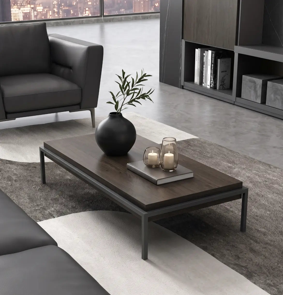 Mosky Rectangular Center Table Consumer KANO