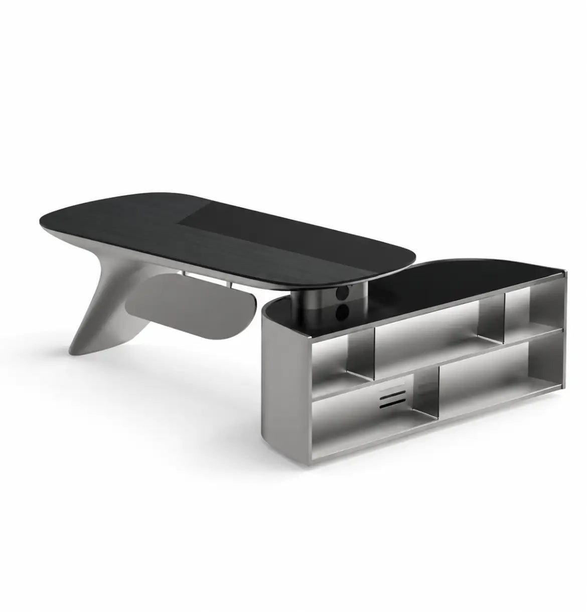 Neoflow Presidential Desk (4 Sizes) Consumer KANO CY29 Black Ashwood 2000 8-10 Weeks