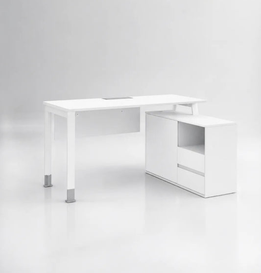 Noqi "U" Desk with Small Credenza Return Consumer KANO