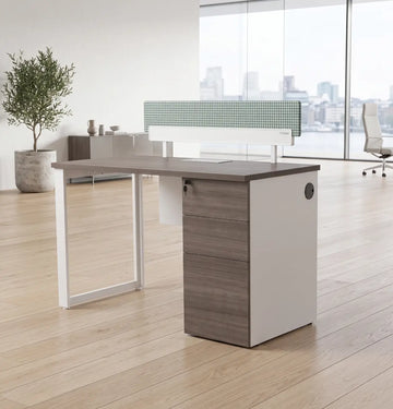 Noqi "O" Desk with Pedestal Consumer KANO