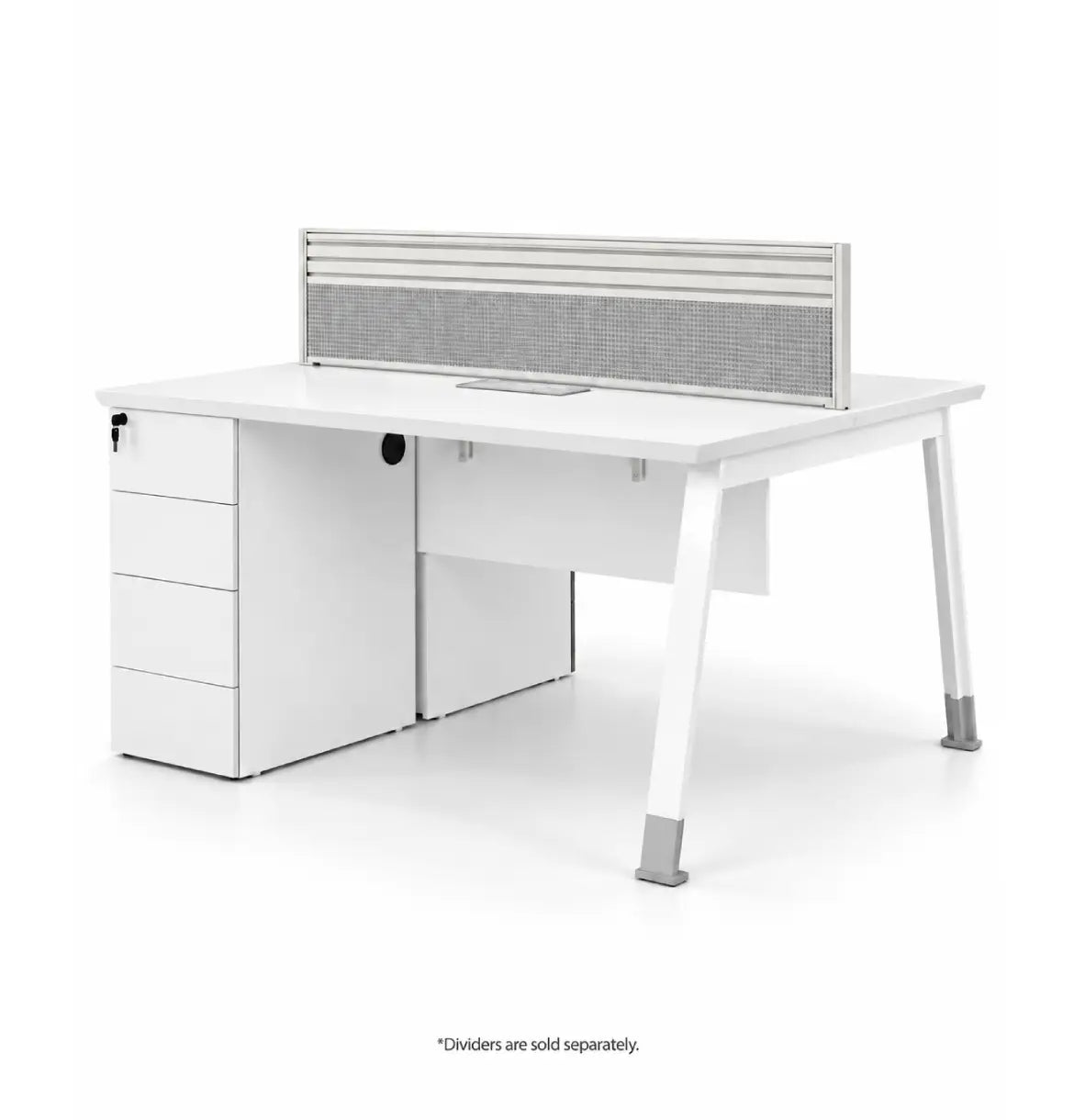 Noqi "A" Cluster for 2P Desk Consumer KANO White 1200 8-10 Weeks