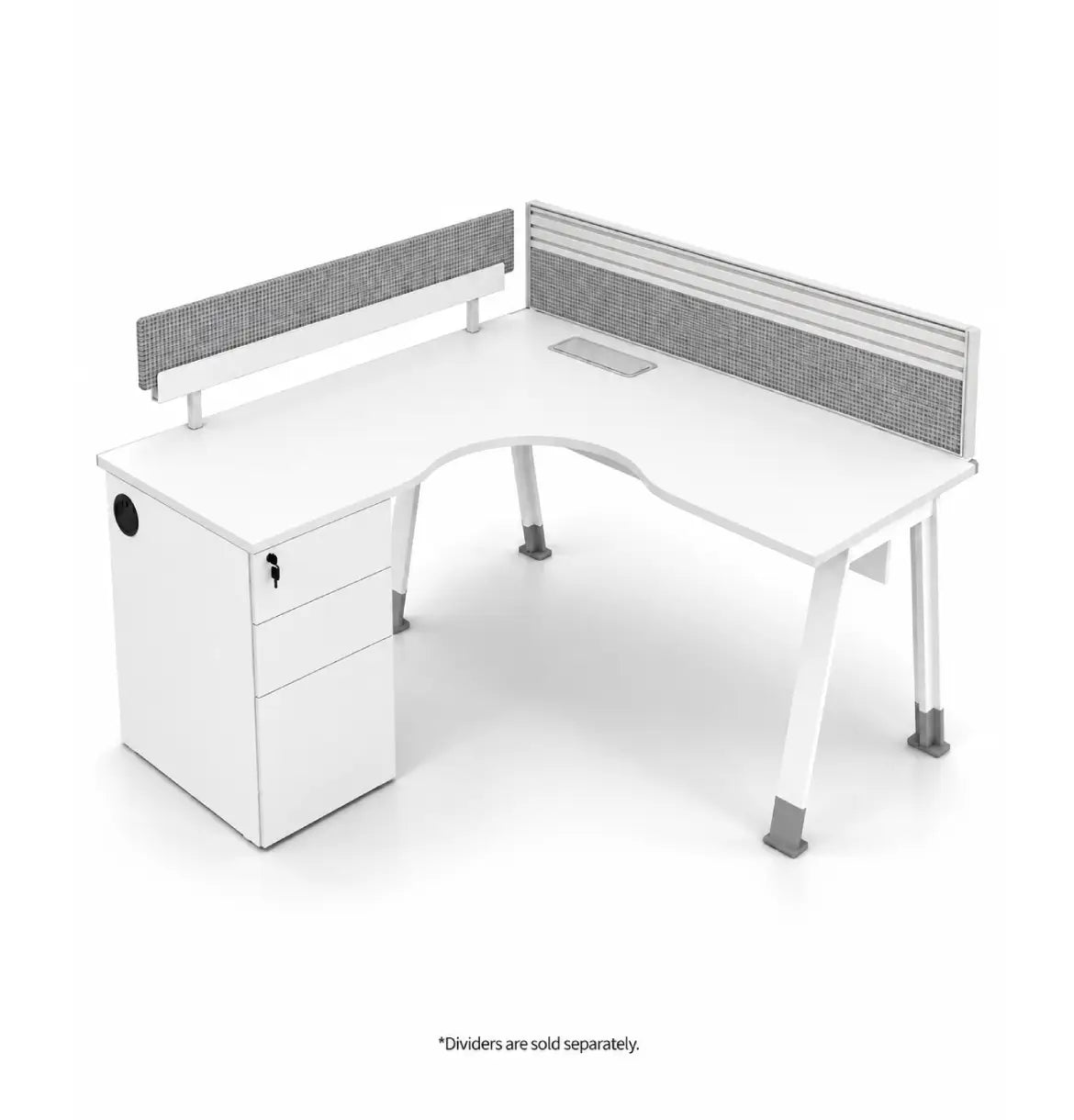 Noqi L-Shaped with Pedestal (3 Types) Consumer KANO White A 8-10 Weeks