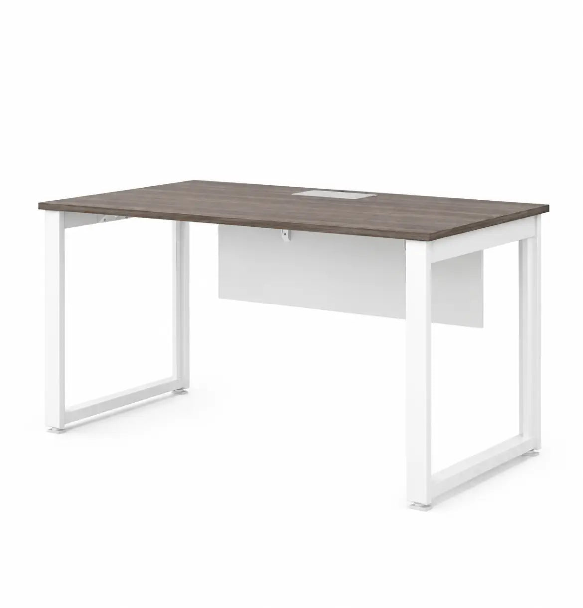 Noqi "O" Straight Desk Consumer KANO CF12 Coffee Walnut 1400 8-10 Weeks