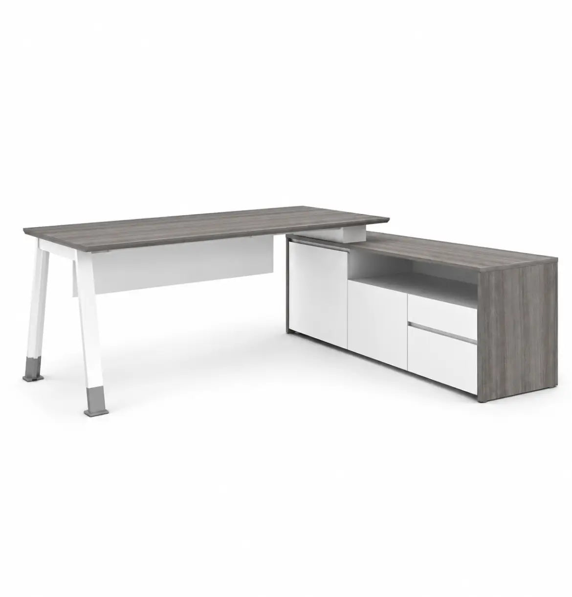 Noqi "A" Executive Desk Consumer KANO CF12 Coffee Walnut 1600 8-10 Weeks