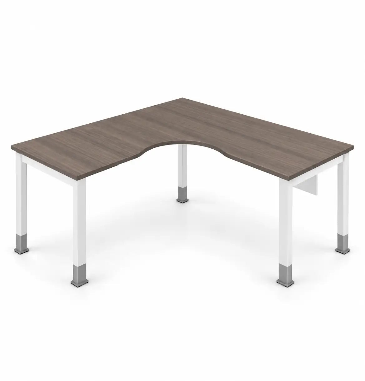 Noqi L-Shaped Desk (3 Types) Consumer KANO CF12 Coffee Walnut U 8-10 Weeks