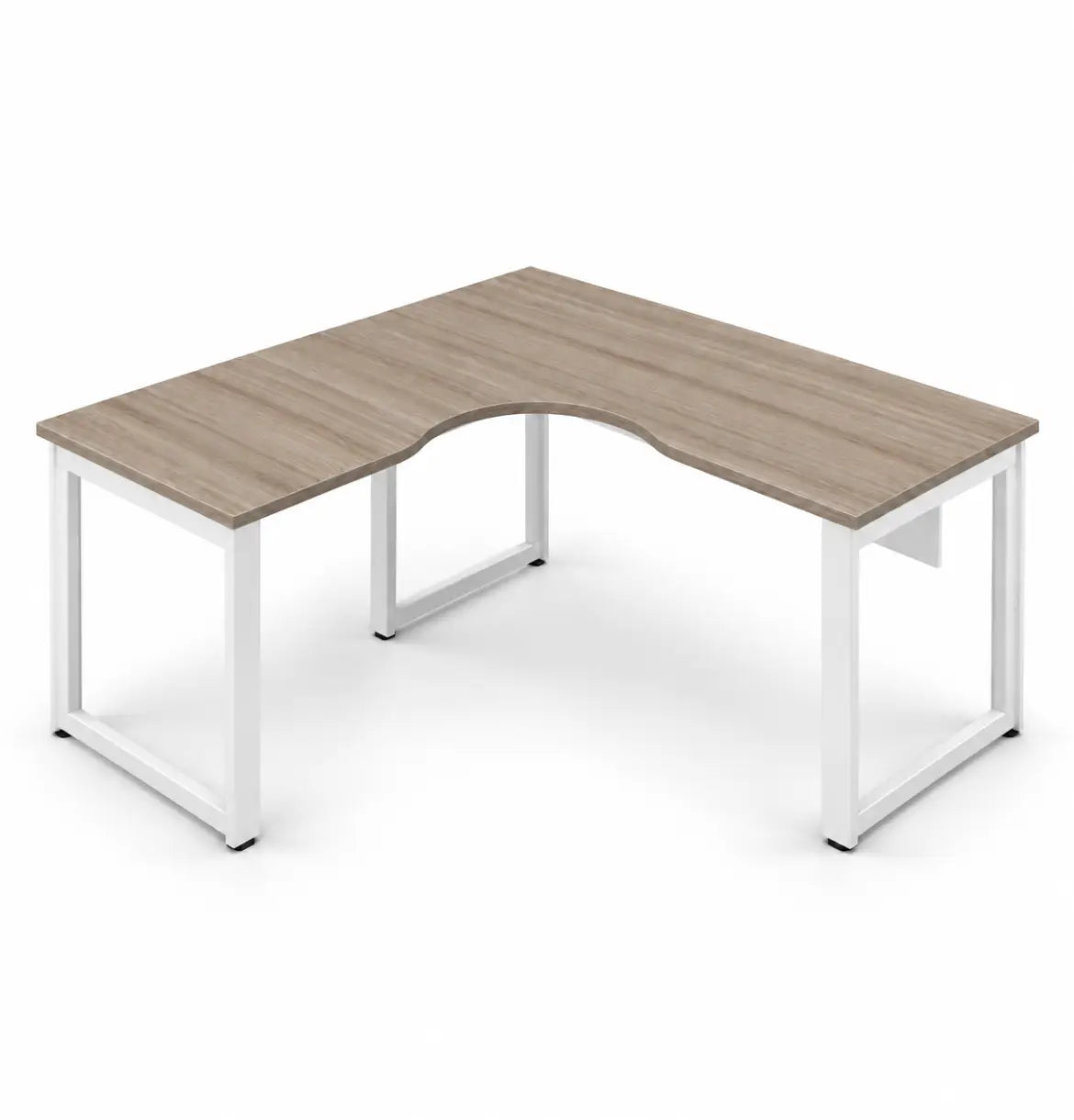 Noqi L-Shaped Desk (3 Types) Consumer KANO CF09 Log Walnut O 8-10 Weeks