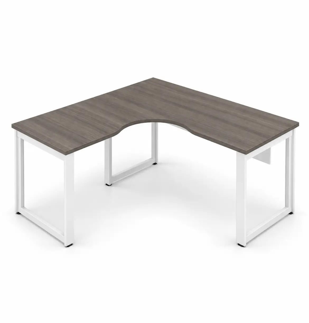 Noqi L-Shaped Desk (3 Types) Consumer KANO CF12 Coffee Walnut O 8-10 Weeks