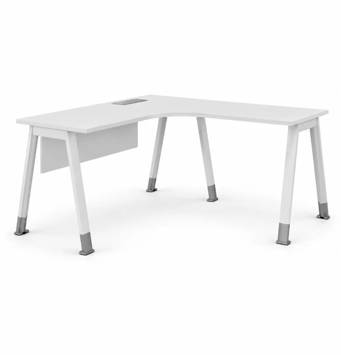 Noqi L-Shaped Desk (3 Types) Consumer KANO White A 8-10 Weeks