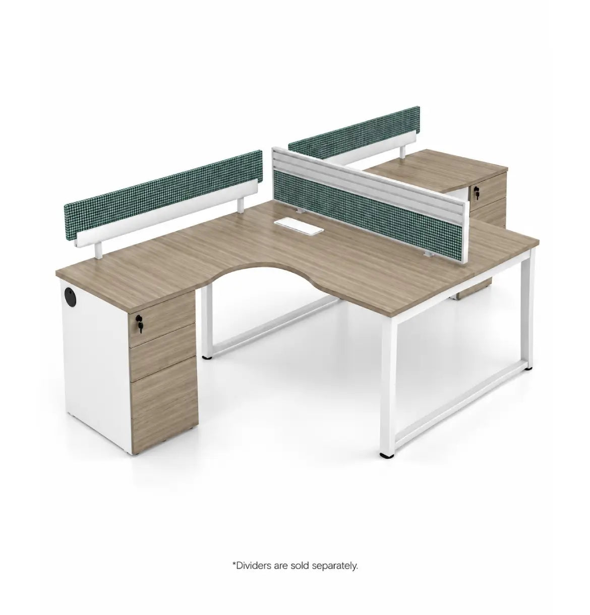 Noqi Cluster of 2 with Pedestal (3 Types) Consumer KANO CF09 Log Walnut O 8-10 Weeks
