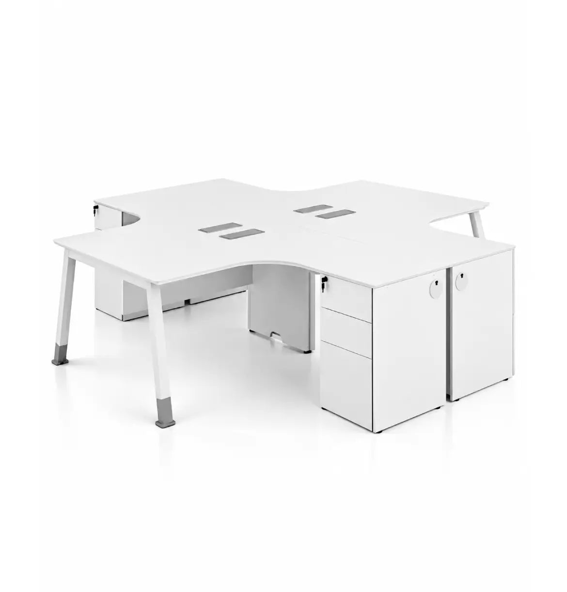 Noqi Cluster of 4 with Pedestal (3 Types) Consumer KANO White A 8-10 Weeks