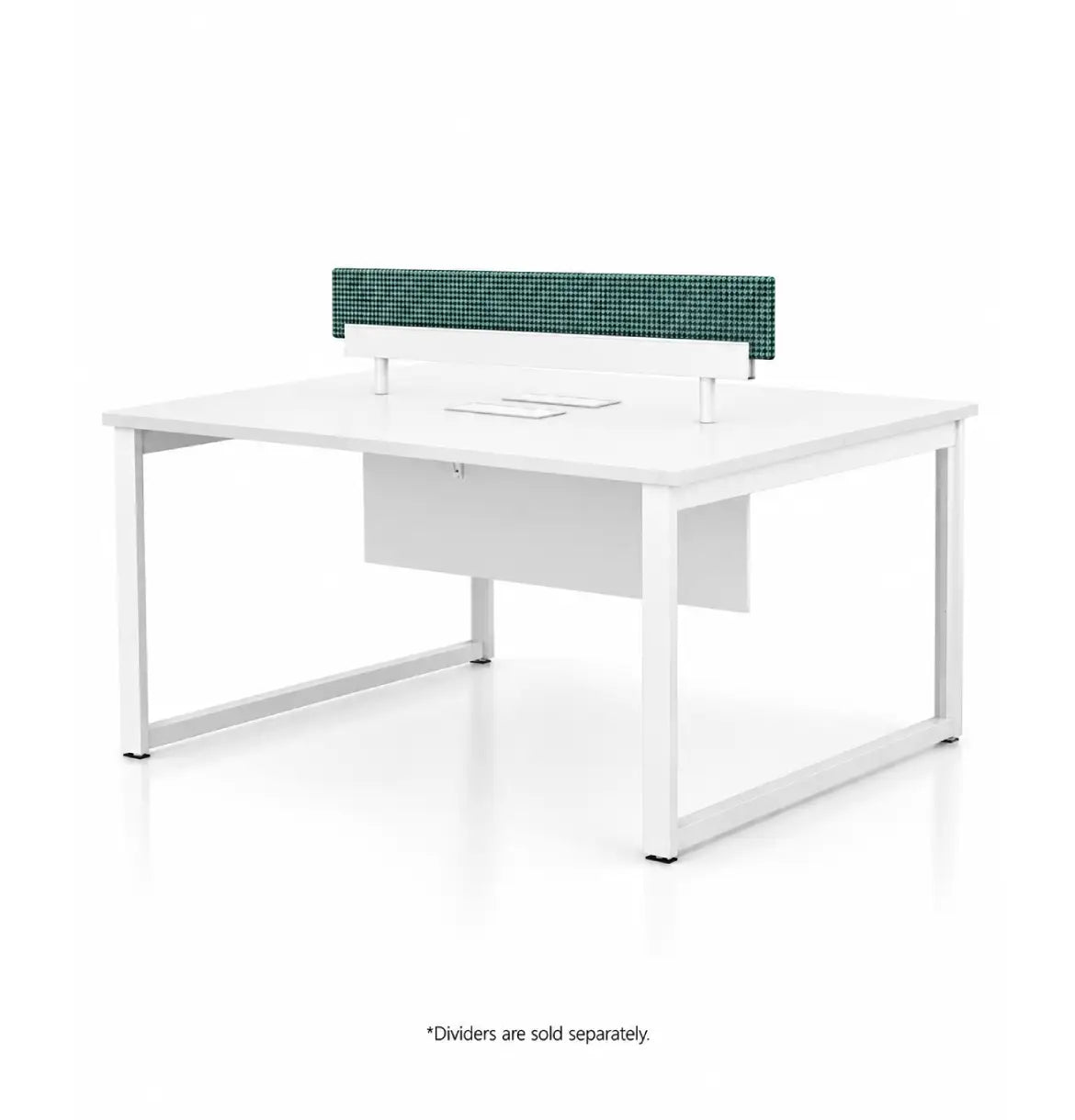 Noqi "O" Cluster for 2 Desk Consumer KANO White 1400 8-10 Weeks