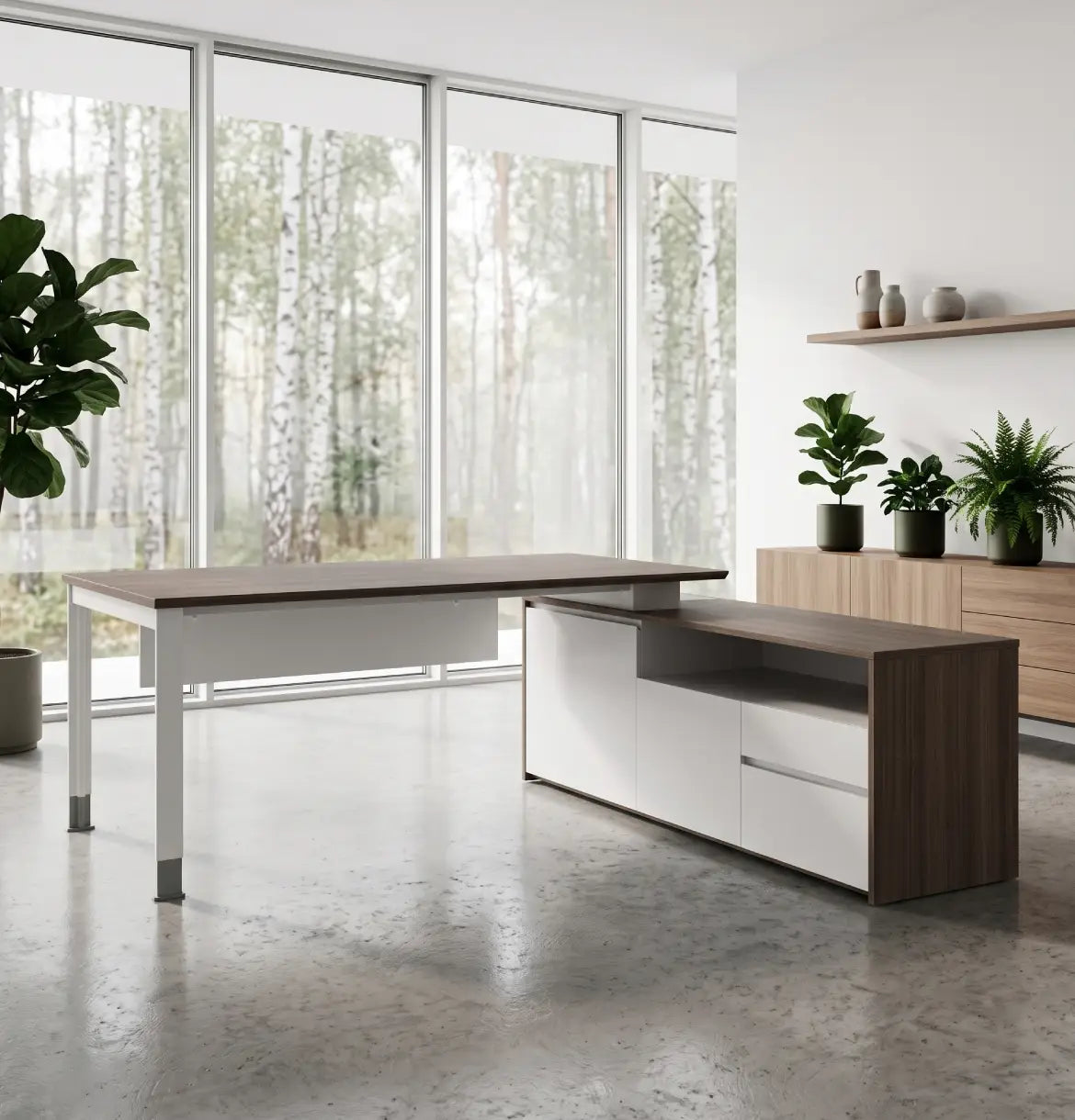 Noqi "U" Manager Desk Consumer KANO