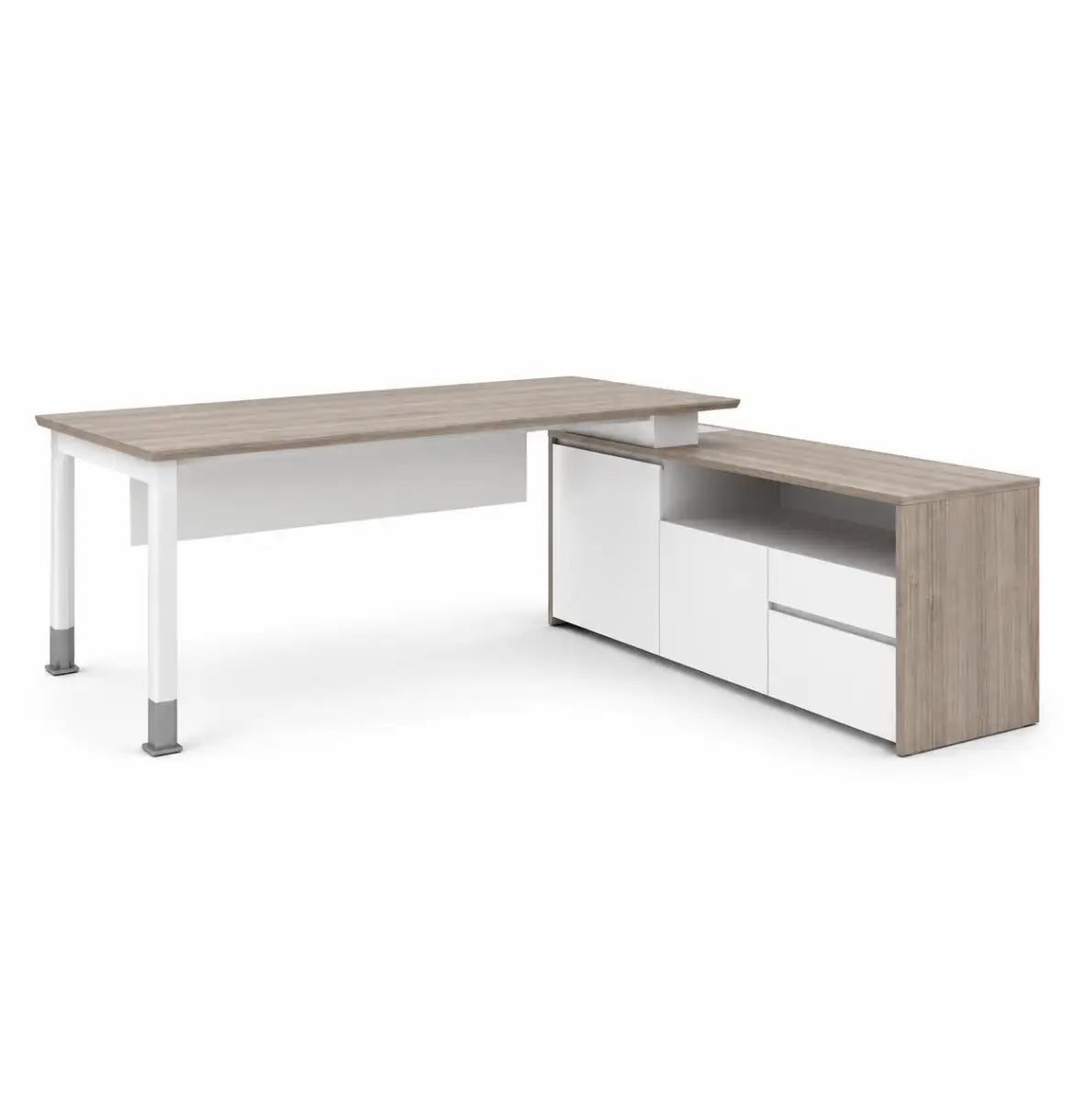 Noqi "U" Manager Desk Consumer KANO CF09 Log Walnut 1600 2-5 Working Days