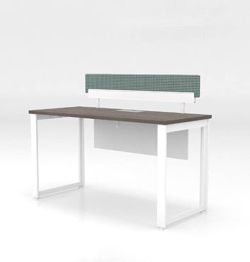Noqi "O" Straight Desk Consumer KANO CF12 Coffee Walnut 1200 8-10 Weeks