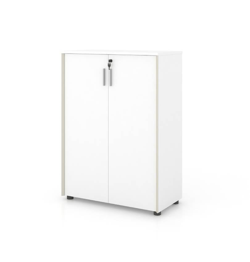 Universal 3-Level Cabinet (White Body) - BAFCO