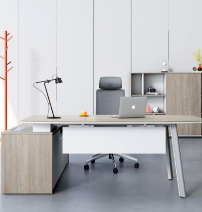 Nora Manager Desk with Credenza