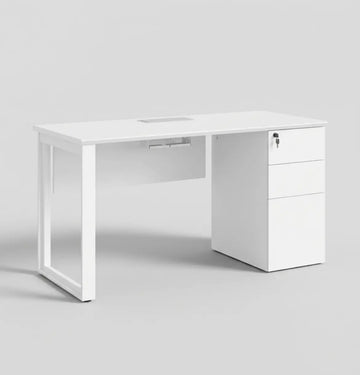 Noqi "O" Desk with Pedestal Consumer KANO