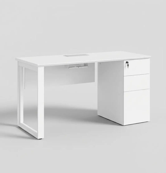 Noqi "O" Desk with Pedestal Consumer KANO