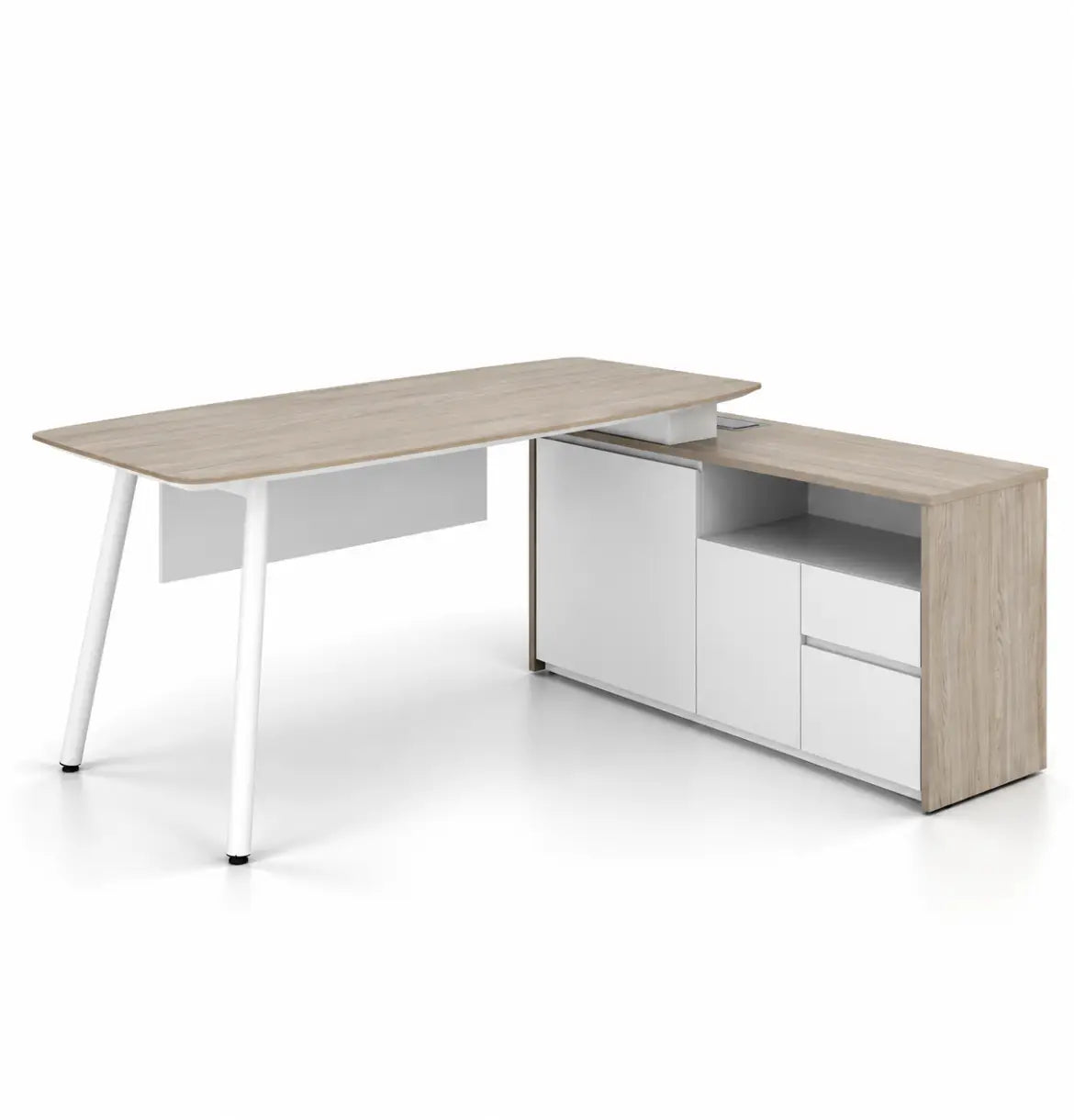 Nora Manager Desk Consumer KANO CF41 Nash Oak 1600 8-10 Weeks
