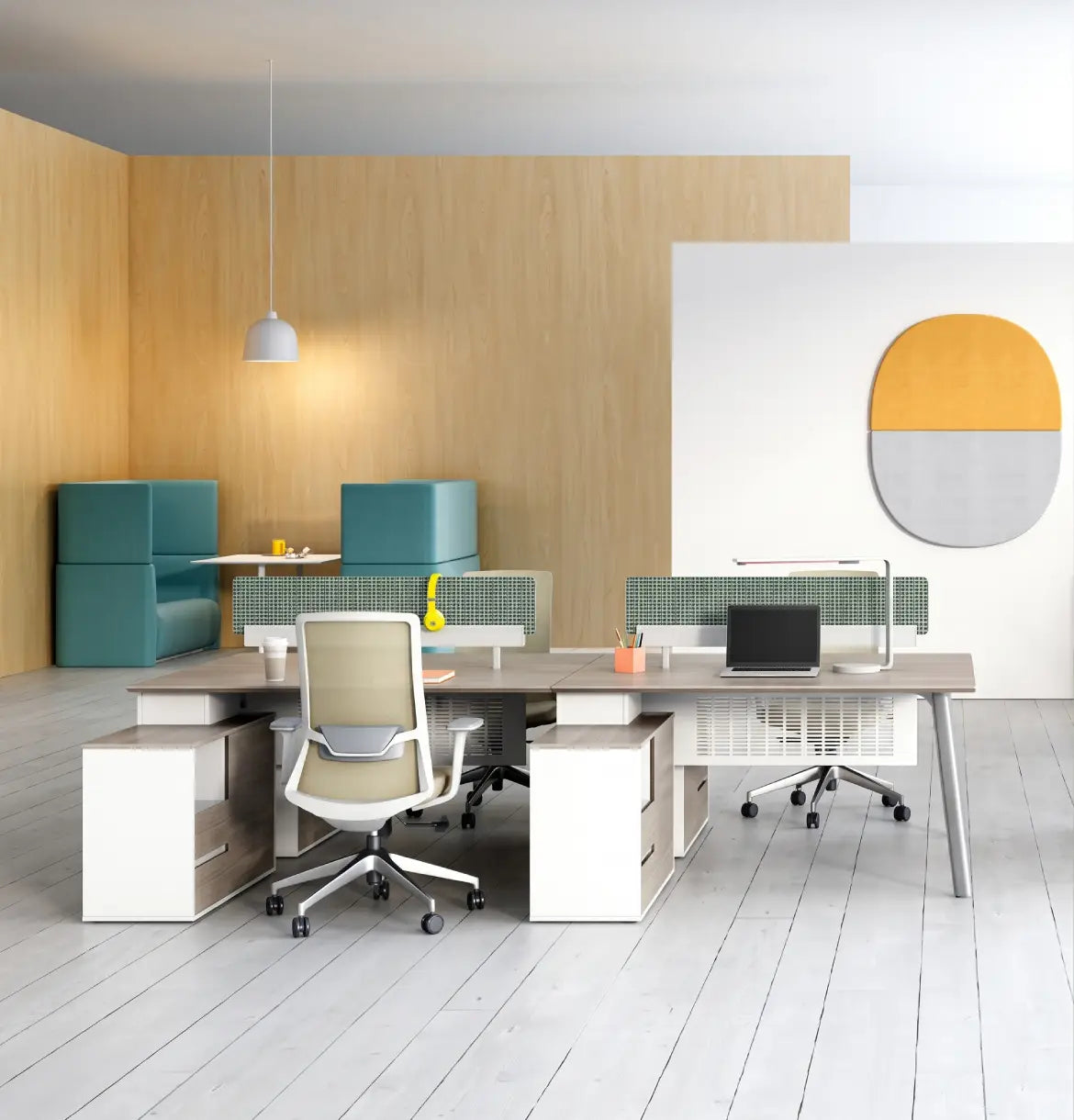 Nora Cluster of 2 with Small Credenza Return Consumer KANO