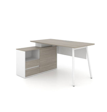 Nora Staff L-Shaped Desk Consumer KANO CF41 Nash Oak 1200 8-10 Weeks