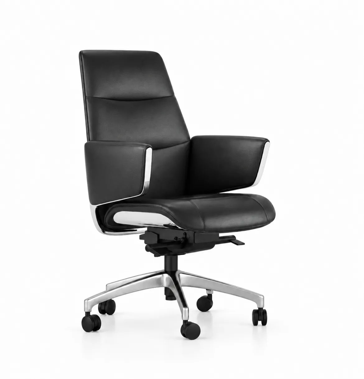 Normann Midback Consumer KANO Genuine Leather Black 8-10 Weeks
