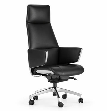 Normann Highback Consumer KANO Genuine Leather Black 2-5 Working Days