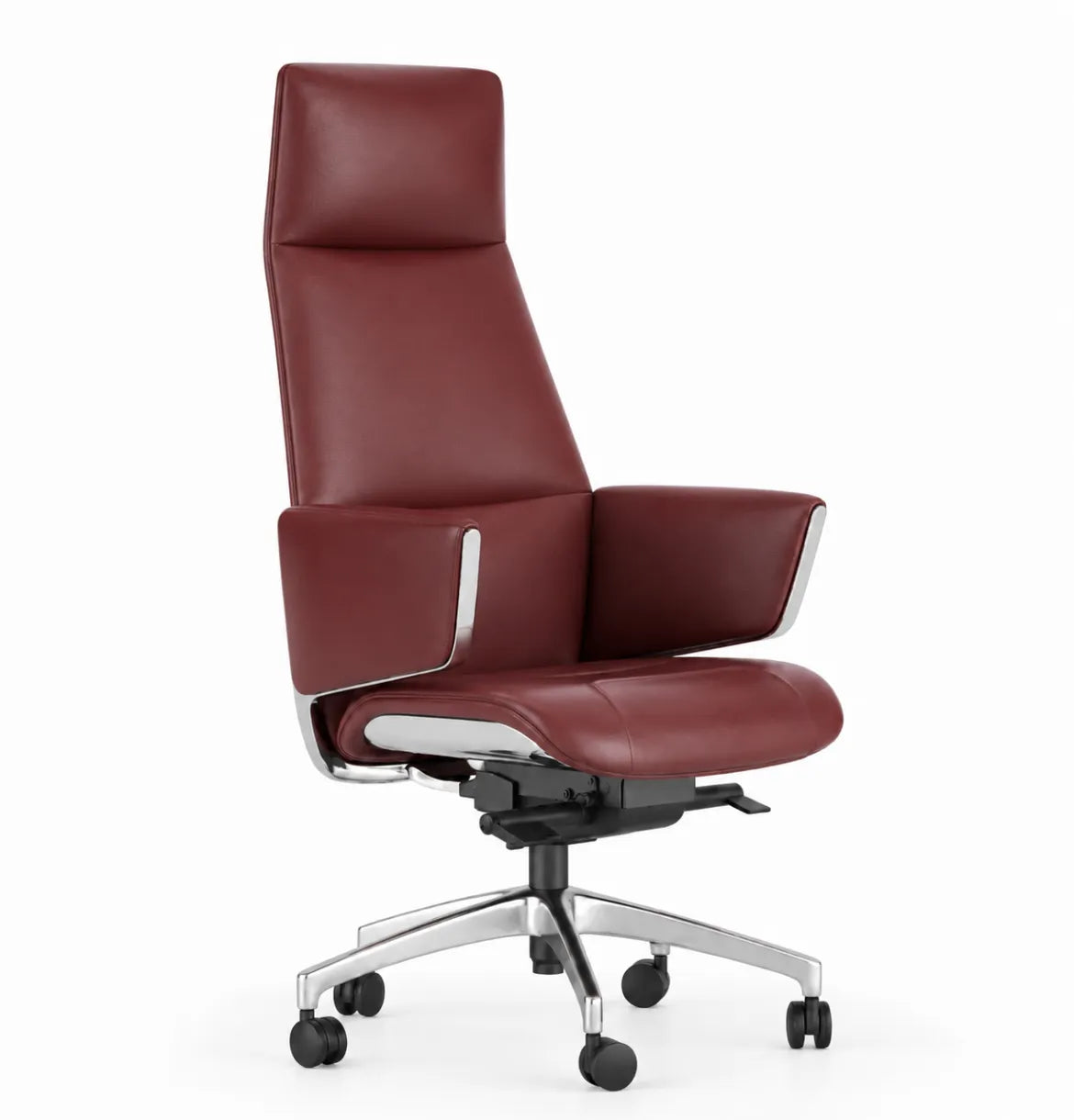 Normann Highback Consumer KANO Genuine Leather Red 8-10 Weeks