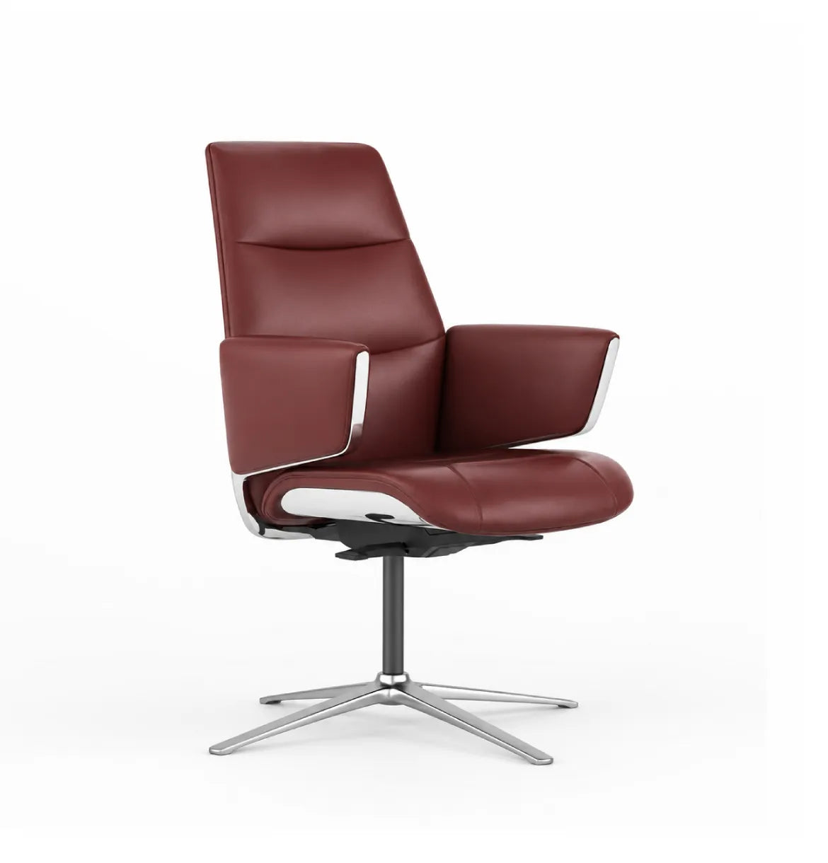 Normann Lounge / Visitor Consumer KANO Genuine Leather Red 8-10 Weeks