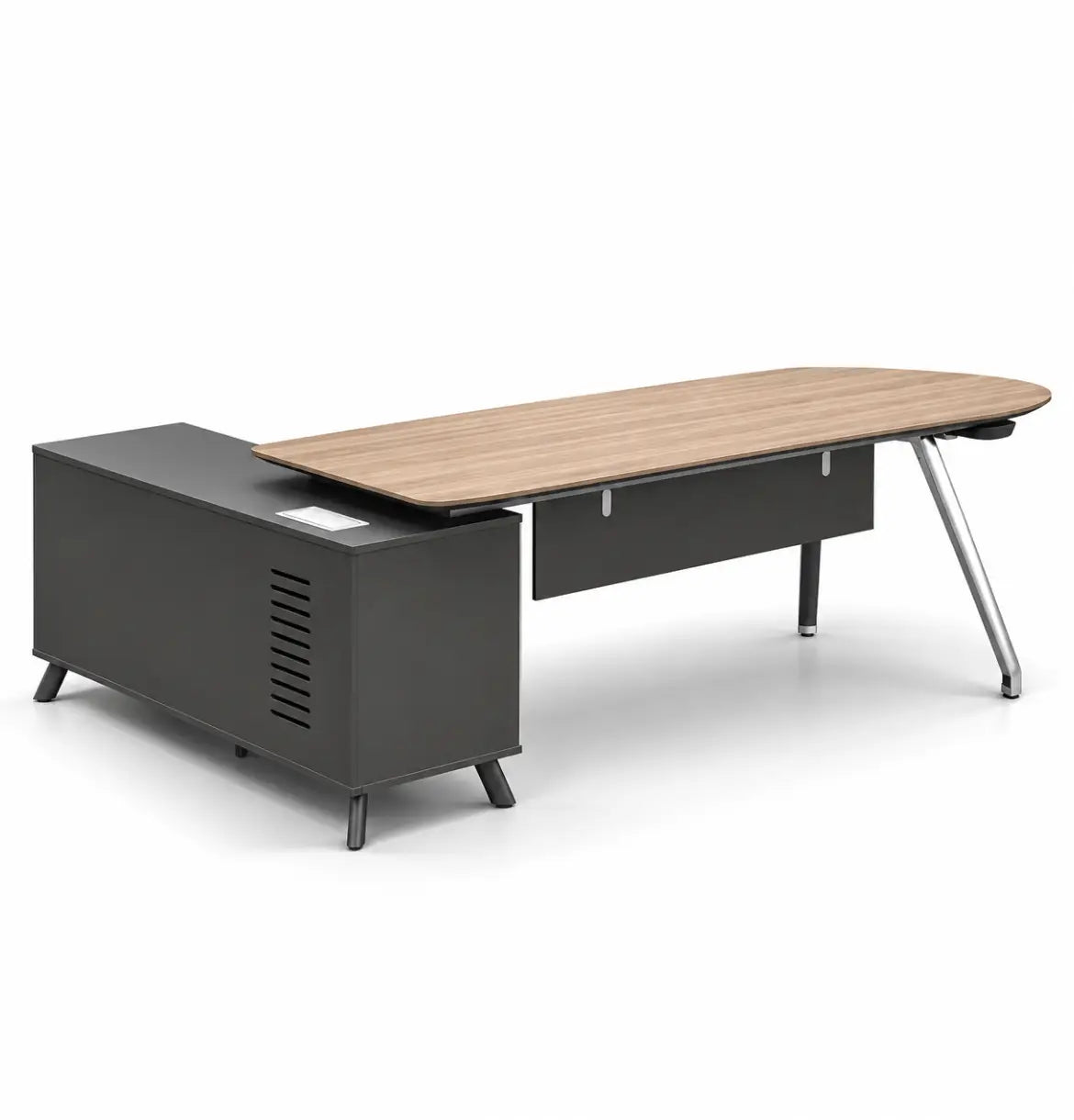 Norway Executive Desk (2 Sizes) Consumer KANO CF09 Log Walnut 2100 8-10 Weeks