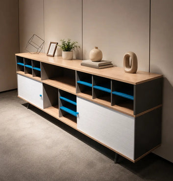 Norway Credenza Consumer KANO CF09 Log Walnut 2400 8-10 Weeks