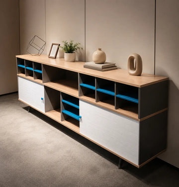 Norway Credenza Consumer KANO CF09 Log Walnut 2400 8-10 Weeks