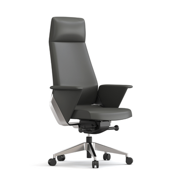 Nosan Highback Consumer KANO Genuine Leather Grey 8-10 Weeks