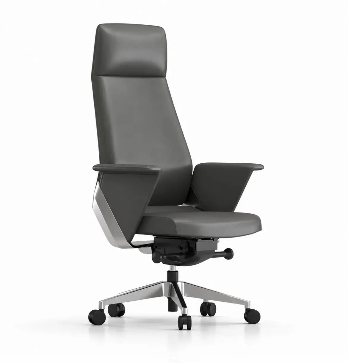 Nosan Highback Consumer KANO Genuine Leather Grey 8-10 Weeks