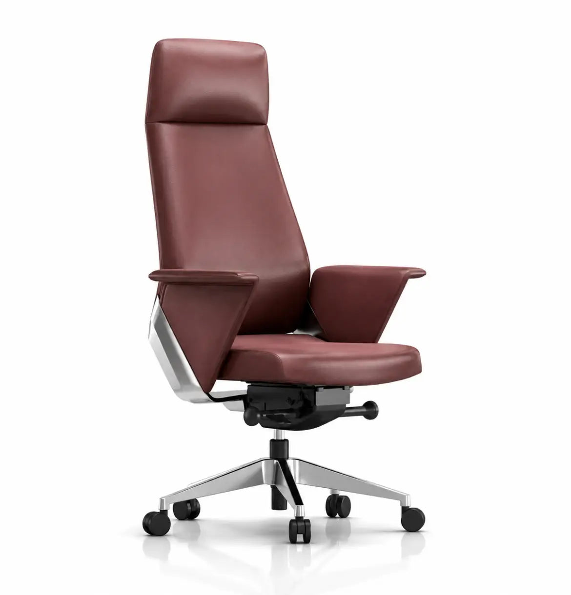 Nosan Highback Consumer KANO Genuine Leather Red 8-10 Weeks