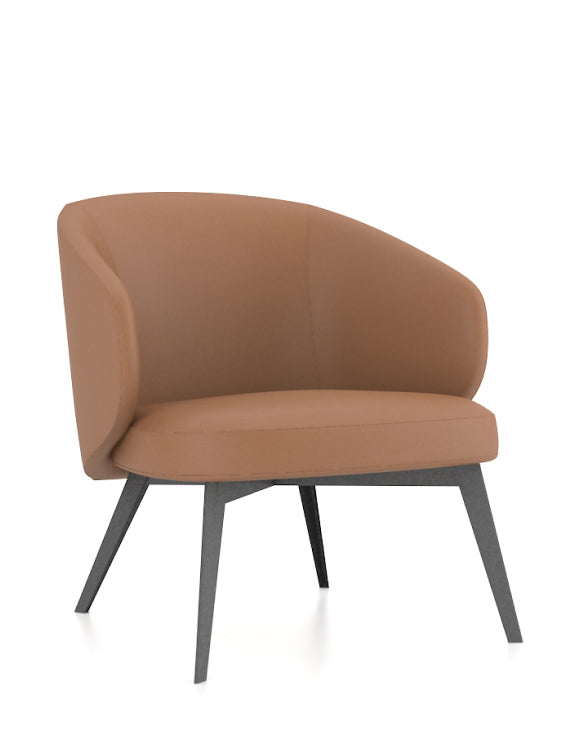 Moon Armchair in Leather