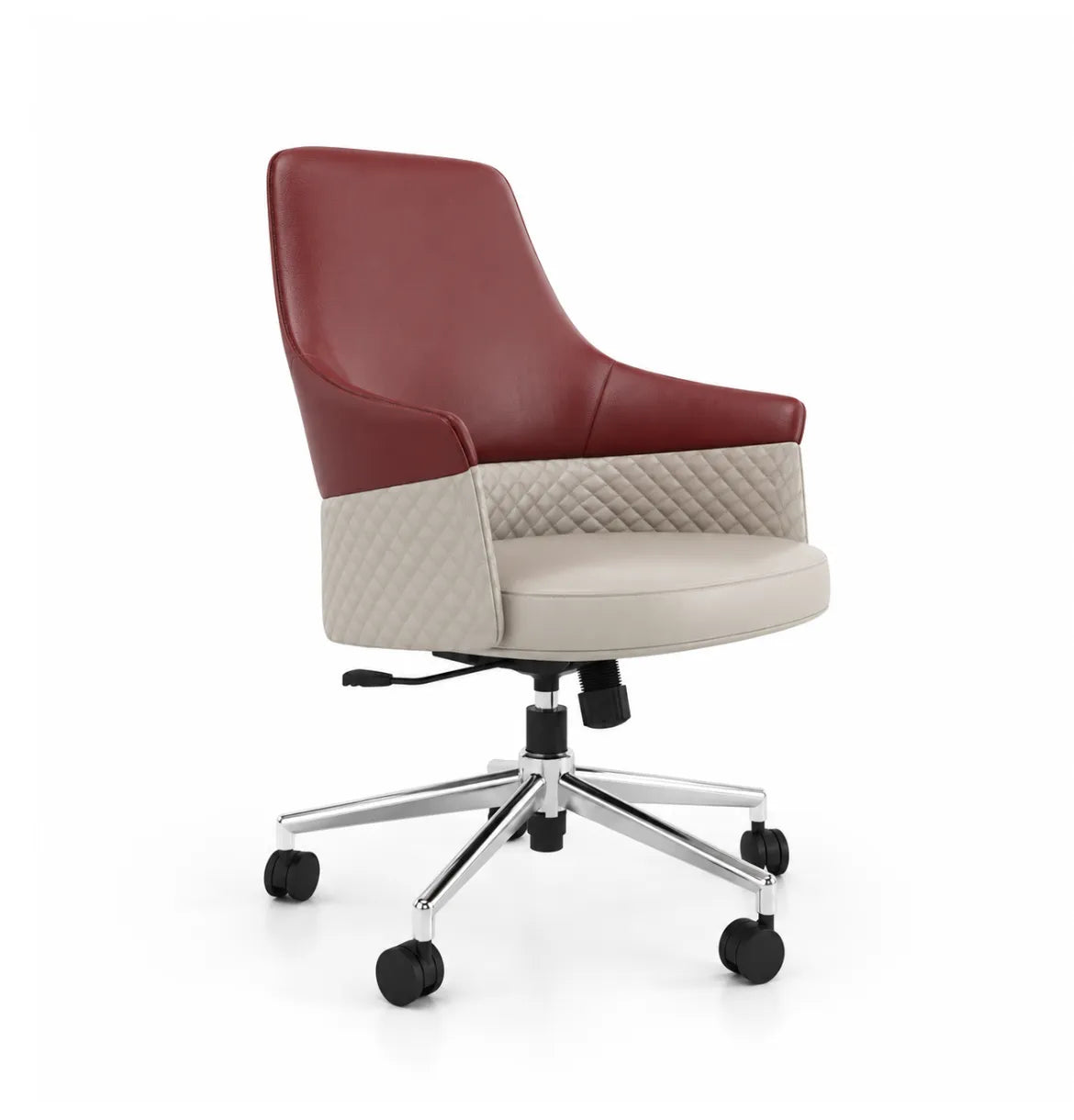 Piano Midback Consumer KANO Vegan Leather Red 8-10 Weeks