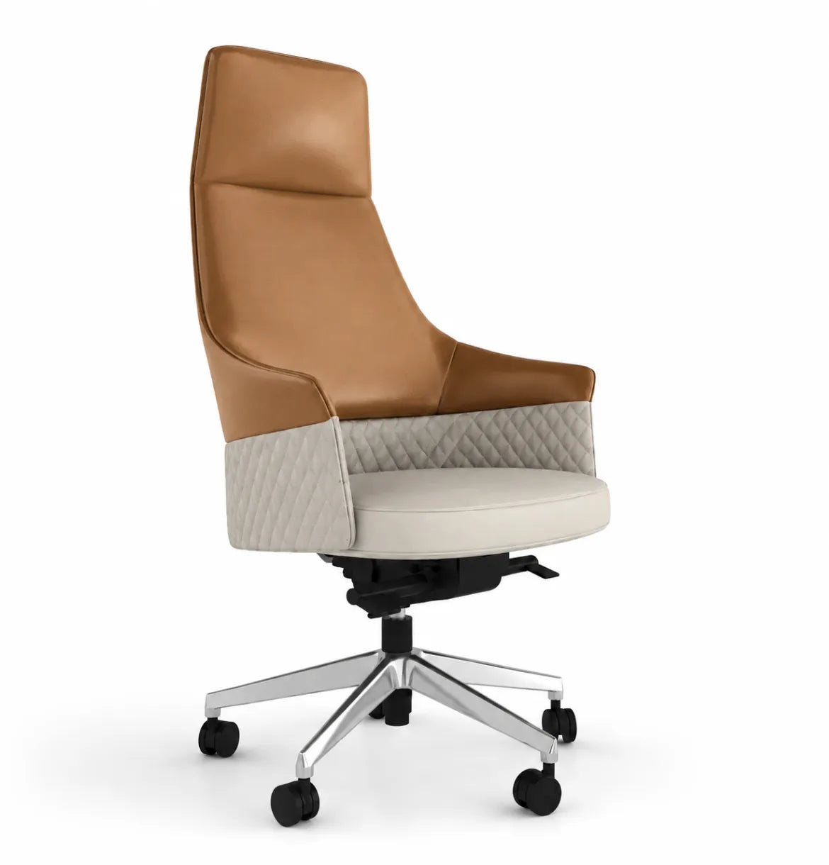 Piano Highback Consumer KANO Genuine Leather Tan 8-10 Weeks