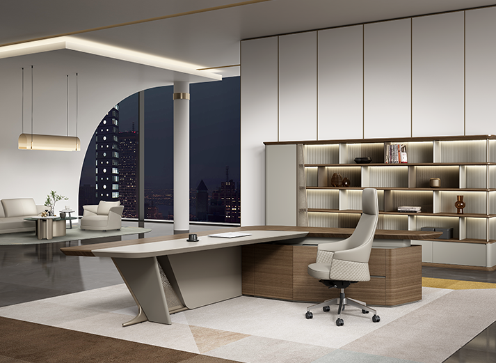 Luxury Office Furniture PIANO Collection Executive Desks & Chairs