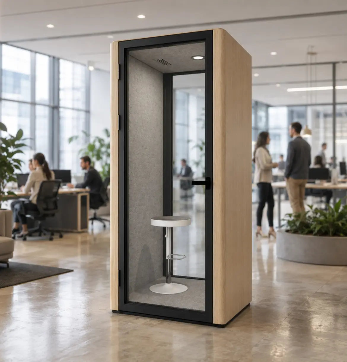 Kano Phone Booth Consumer KANO Light Oak 8-10 Weeks