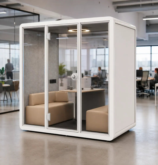 Raven Meeting Booth Consumer BAFCO White 2-5 Working Days