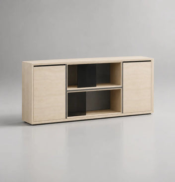 Quzzi Credenza Consumer KANO CY23 White Oak 2300 8-10 Weeks