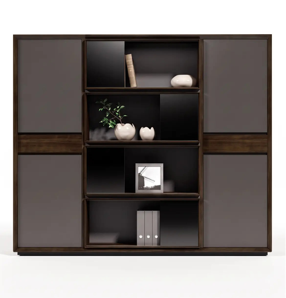 Quzzi Executive Wall Storage (3 Sizes) Consumer KANO CY20 Alpine Walnut 2100 8-10 Weeks