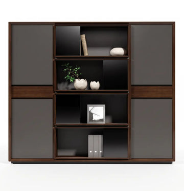 Quzzi Executive Wall Storage (3 Sizes) Consumer KANO CY07 American Walnut 2100 8-10 Weeks