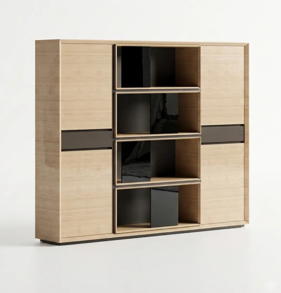 Quzzi Executive Wall Storage (3 Sizes) Consumer KANO CY23 White Oak 2100 8-10 Weeks