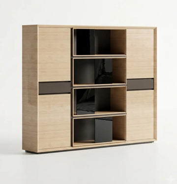 Quzzi Executive Wall Storage (3 Sizes) Consumer KANO CY23 White Oak 2100 8-10 Weeks