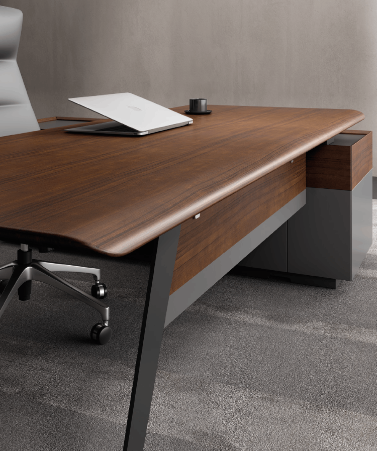 Quzzi Executive Collection | Innovative Curved Office Furniture by Mr ...
