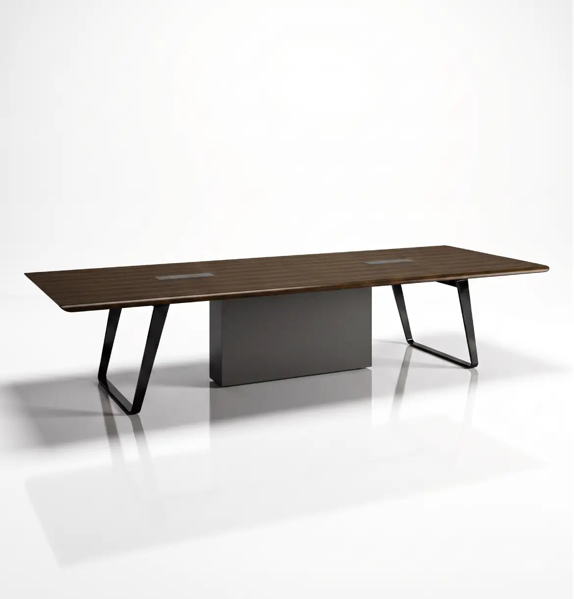 Quzzi Conference Table (8-12 Pax) Consumer KANO CY20 Alpine Walnut 2800 8-10 Weeks
